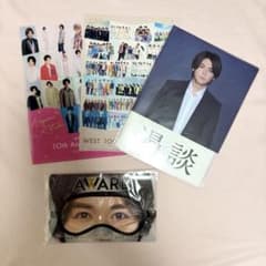 WEST. 小瀧望 アイマスク クリアファイル 漫談 グッズセット - メルカリ