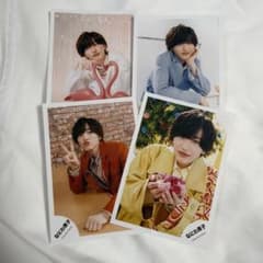 なにわ男子 道枝駿佑 公式写真 4枚セットのサムネイル