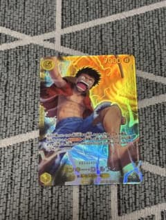 も*り様 ONE PIECE カードゲーム モンキー・D・ルフィ secのサムネイル