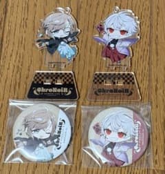 ChroNoiR アクリルスタンド 缶バッジ セット にじさんじのサムネイル
