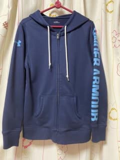 ☆UNDER ARMOUR アンダーアーマー ジップアップ スウェット パーカーのサムネイル