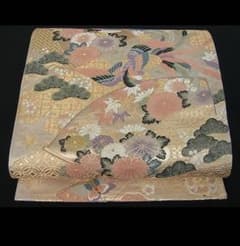 正絹 袋帯　未使用のサムネイル
