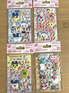 あ*は様 たまもりしーるセット⑤たまごっち たまもりシール　リフィル 4種セット