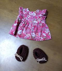 ☆ポン酢様専用☆人形服　ソランちゃんレミンちゃん　ハンドメイド服　美品　usedのサムネイル