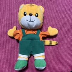 しまじろう　ぬいぐるみ　パペット　初期　激レア　ビンテージ しまじろう パペット レトロ ぬいぐるみ こどもちゃれんじ