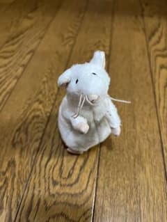 廃盤　IKEA　ネズミ　白　ぬいぐるみのサムネイル