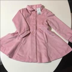 新品 メゾピアノ ピンクのコート 140のサムネイル