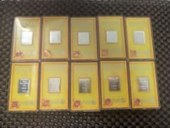 silver 1gバー 10枚セット 999.0純度 - メルカリ