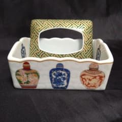 新品 美濃焼 前畑陶器 ポケットティッシュボックス 陶器製 新品 美濃焼 前畑陶器 ポケットティッシュボックス 陶器製