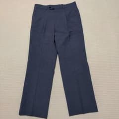 DoCLASSE メンズ スラックス ドット柄　ワンタック　グレー　Mのサムネイル