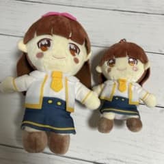 Girls2 ガル学 原田都愛ぬいぐるみマスコット2点セットのサムネイル