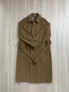 22AW AURALEE Cashmere Wool Mosser Coat - メルカリ