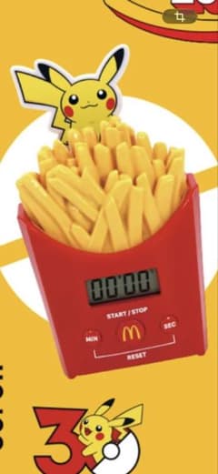 マクドナルド ポケモン とびだすピカチュウ ポテトタイマーのサムネイル
