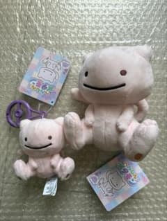 ぬいぐるみ へんしん！メタモン ミュウ ぬいぐるみ＆マスコット セット へんしん！メタモン ミュウ ぬいぐるみ マスコット セット - メルカリ