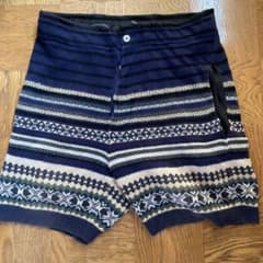 sacai ショートパンツ ネイビー サイズ2