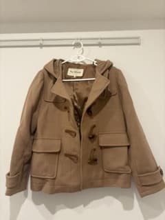 Ray BEAMS ショート ダッフルコート キャメル 1(S) ウールのサムネイル