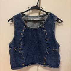 ZARA デニムビスチェのサムネイル