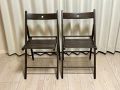 IKEA 折り畳み椅子 TERJE 2脚のサムネイル