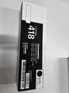 Canon 418カートリッジ ブラックのサムネイル