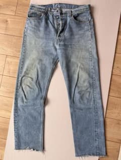 Levi's ストレートデニムパンツ カットオフ 501のサムネイル