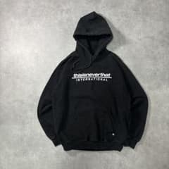 thisisneverthat ネバザ パーカー インターナショナル ブラック - メルカリ