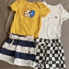 BabyGAP ロンパース 半ズボン 2着セットのサムネイル