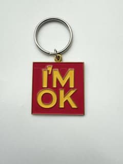 I'mOK アイムオーケー　キーホルダー　ロンハーマン ロゴ キーリング｜I'M OK(アイムオーケー)｜Ron Herman