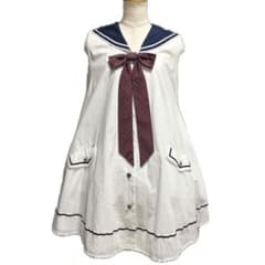 Angelic Pretty セーラーカラー ノースリーブワンピース Angelic Pretty セーラーカラー ノースリーブワンピース - メルカリ
