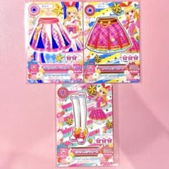 アイカツ！ カード ピンクトルテコーデ ハイピンクパレードスカート