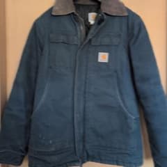 Carhartt ネイビーダックジャケットのサムネイル