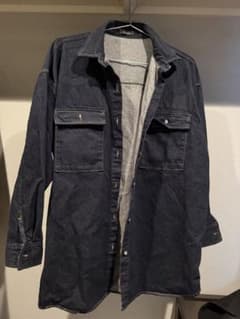 JEANASiS デニムシャツジャケット インディゴ　秋冬のサムネイル
