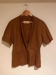 MaxMara ブラウンショートスリーブジャケットのサムネイル