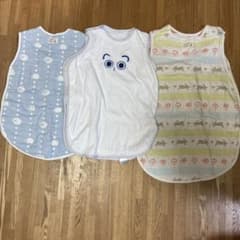 ベビー用スリーパー 3点とおくるみ1点 セットのサムネイル