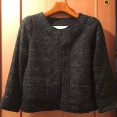 シップス☆ツイードノーカラージャケットのサムネイル
