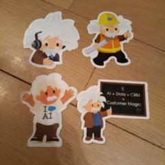 セールスフォース salesforce ノベルティ 非売品 ステッカー 4枚