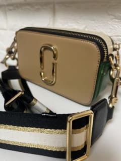 Marc Jacobs ショルダーバッグ ベージュ/グリーンのサムネイル