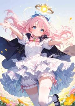 A0092 かわいい AIイラスト アニメ A4ポスター - メルカリ