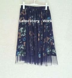 LaboratoryWork　ネイビー スカートのサムネイル