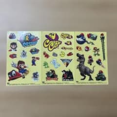 [무료 배송] Super Mario Odyssey 스티커 인감 3 장 세트