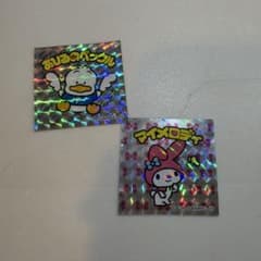 サンリオキャラクターズビックリマンチョコシール クロミ　ビックリマンのサムネイル