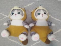 猫のぬいぐるみ 2体セットのサムネイル