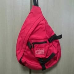 Manhattan portage メッセンジャーバッグ 赤のサムネイル
