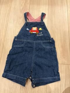 【ミキハウス】デニムロンパースのサムネイル