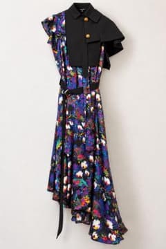 sacai サカイ 花柄 ドッキング ワンピースのサムネイル
