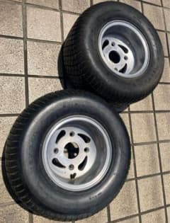 ジャイロ 16×7.50-8 アルミホイール タイヤセット - メルカリ