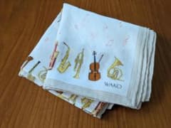 WAKO 楽器デザイン ハンカチのサムネイル