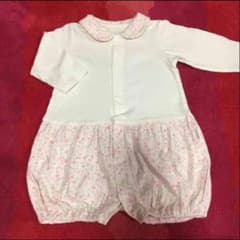 COMME CA ISM♡50～70cm♡花柄ロンパースのサムネイル