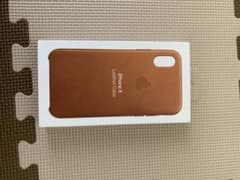 iPhoneX 純正レザーケースのサムネイル