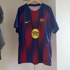 s*a様 NIKE FC Barcelona ユニフォーム Lサイズ背番号なしのサムネイル