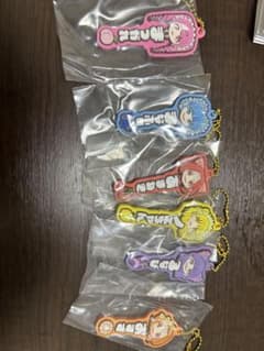 FRUITSZIPPER 一番くじ G賞 ラバーチャーム 6個セットのサムネイル